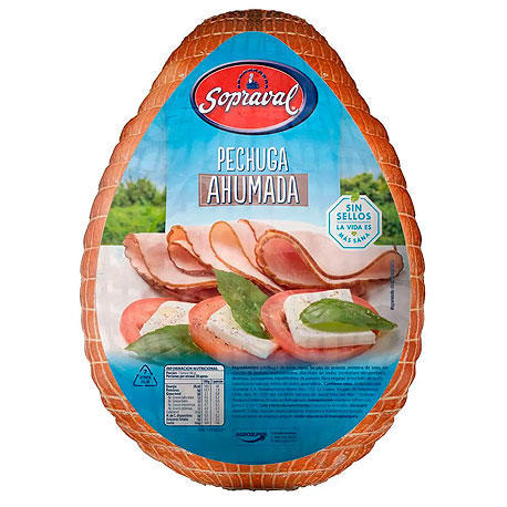 Pechuga de Pavo Ahumada Sopraval 