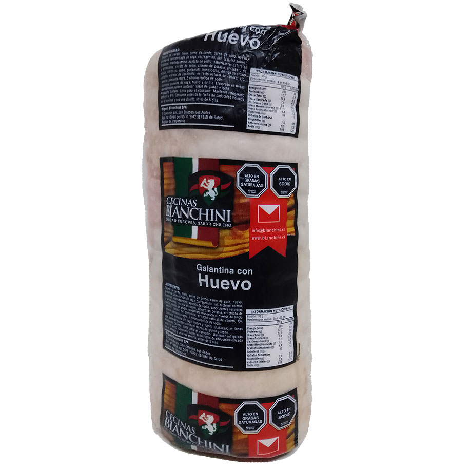 Galantina con Huevo Bianchini