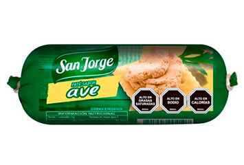 pate ave san jorge 8x125grs