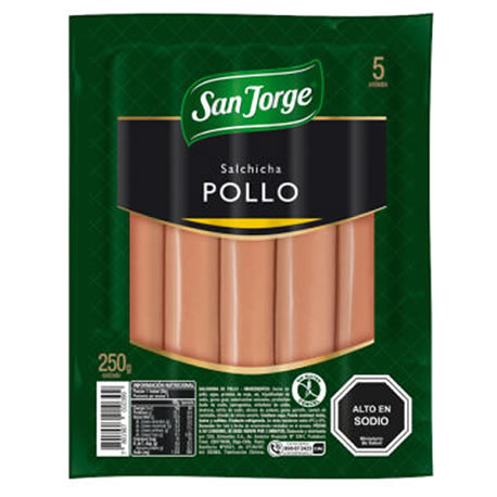 Vienesas de Pollo San Jorge