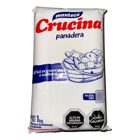 Manteca Crucina Panadera 1 kg.